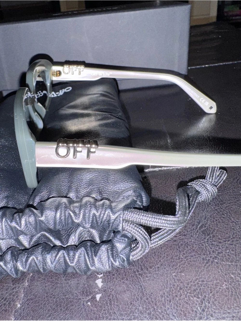🆕 Off-White™ White Rectangle Sunglasses | Brand New/NWT